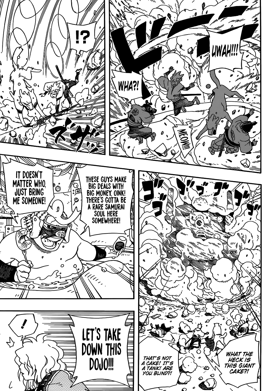 Samurai 8: Tales of Hachimaru Chapter 3 page 8 - Chapter 3: Cut the Cake Tank!