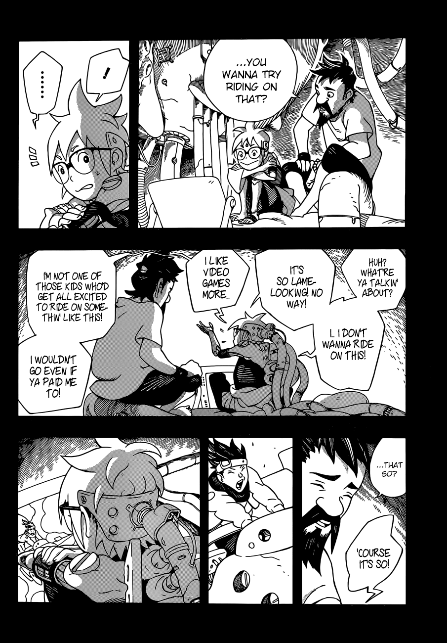 Samurai 8: Tales of Hachimaru Chapter 4 page 15 - Chapter 4: A Quarrel Between Parent and Child