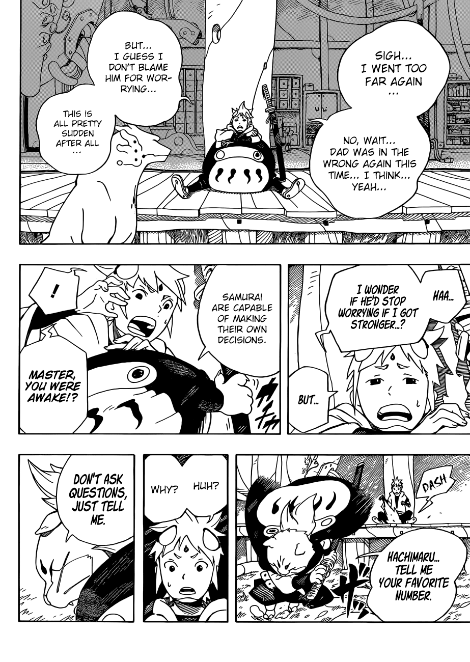 Samurai 8: Tales of Hachimaru Chapter 4 page 17 - Chapter 4: A Quarrel Between Parent and Child