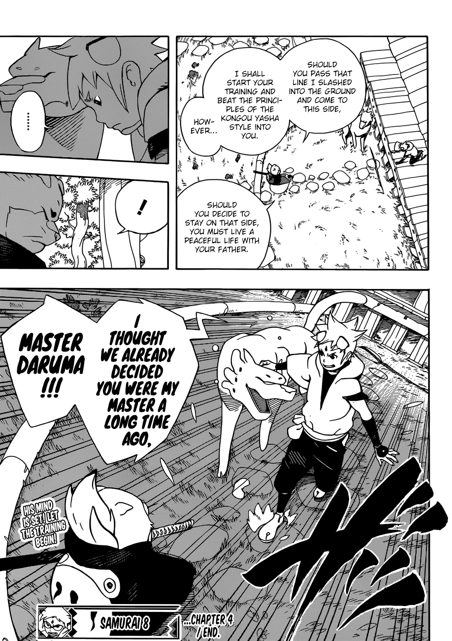 Samurai 8: Tales of Hachimaru Chapter 4 page 20 - Chapter 4: A Quarrel Between Parent and Child
