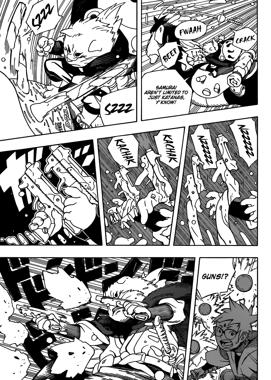 Samurai 8: Tales of Hachimaru Chapter 5 page 16 - Chapter 5: Departure