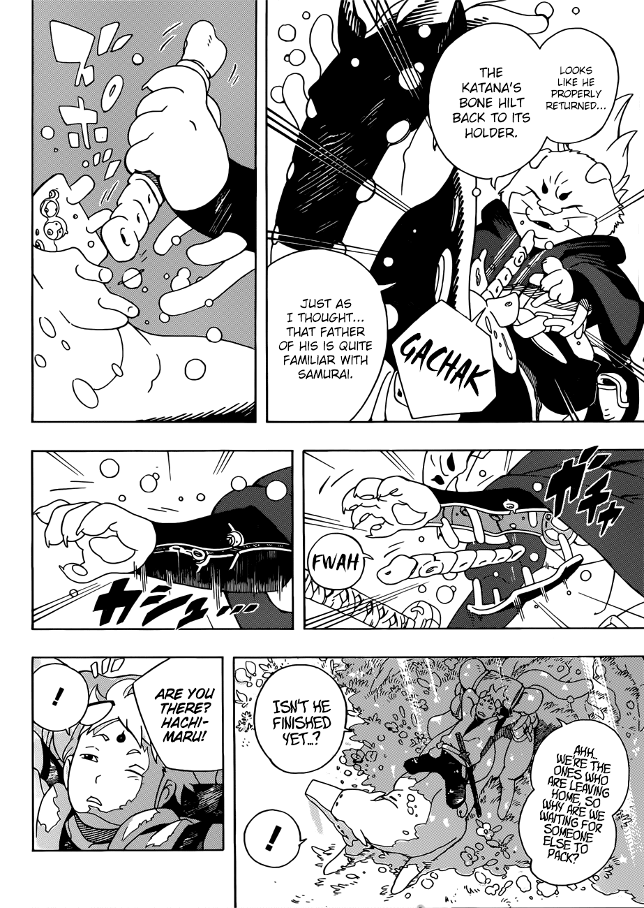 Samurai 8: Tales of Hachimaru Chapter 5 page 5 - Chapter 5: Departure