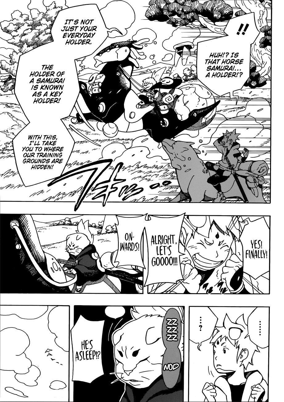 Samurai 8: Tales of Hachimaru Chapter 5 page 6 - Chapter 5: Departure