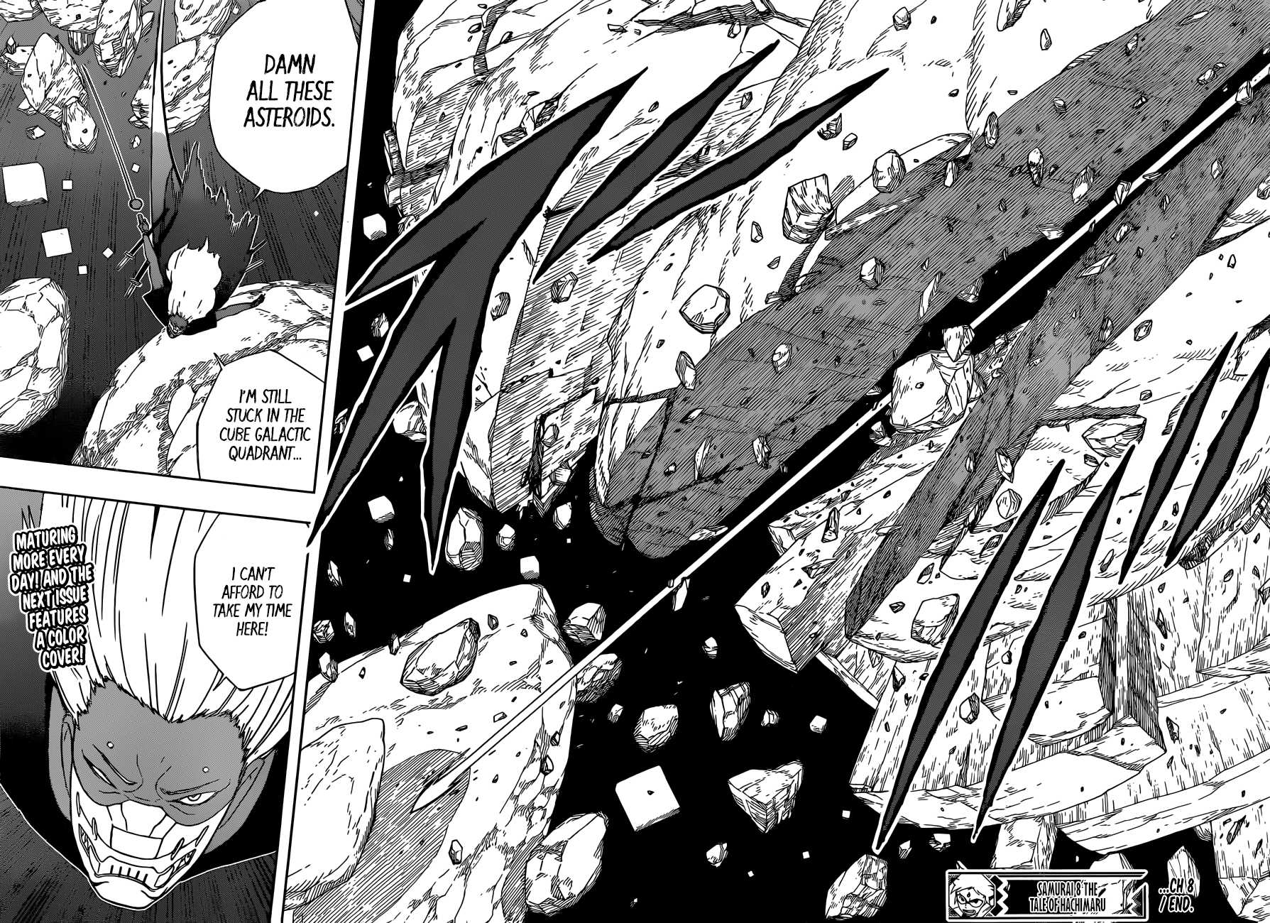 Samurai 8: Tales of Hachimaru Chapter 8 page 19 - Chapter 8: You can take Your Time