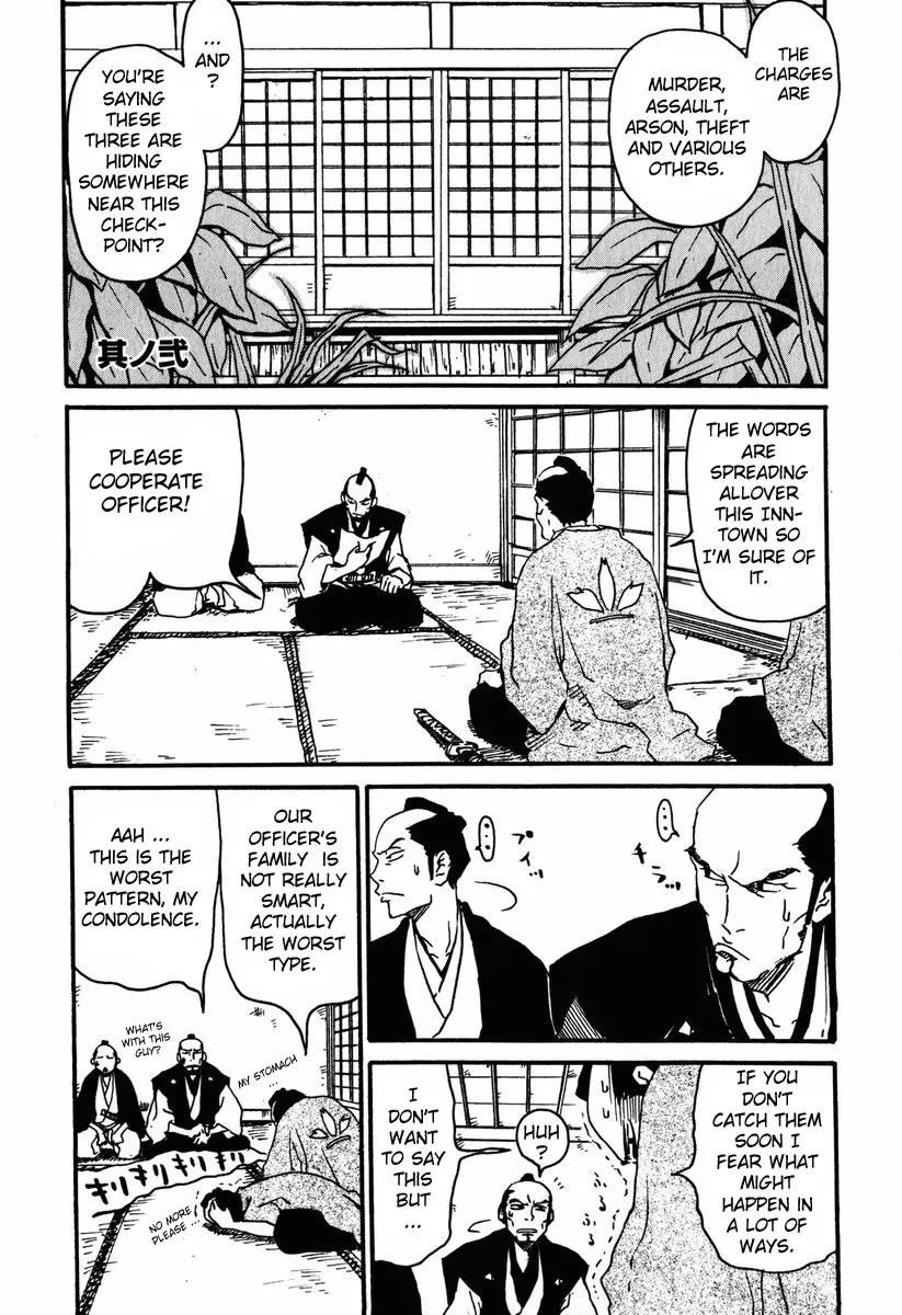 Samurai Champloo Chapter 2 page 1 - Chapter 2: That Bastard's Name Is GOLD! In English: Kim