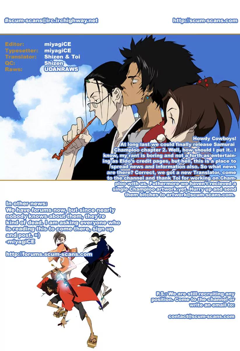 Samurai Champloo Chapter 2 page 33 - Chapter 2: That Bastard's Name Is GOLD! In English: Kim