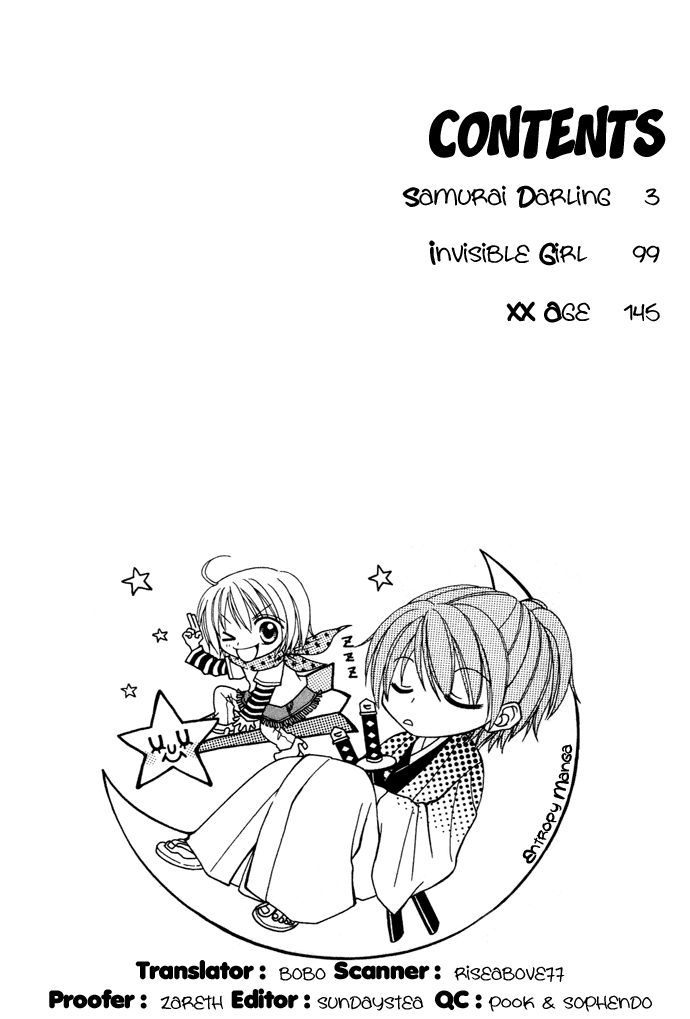 Samurai Darling Chapter 1 page 3 - Chapter 1 : Samurai Darling (1)