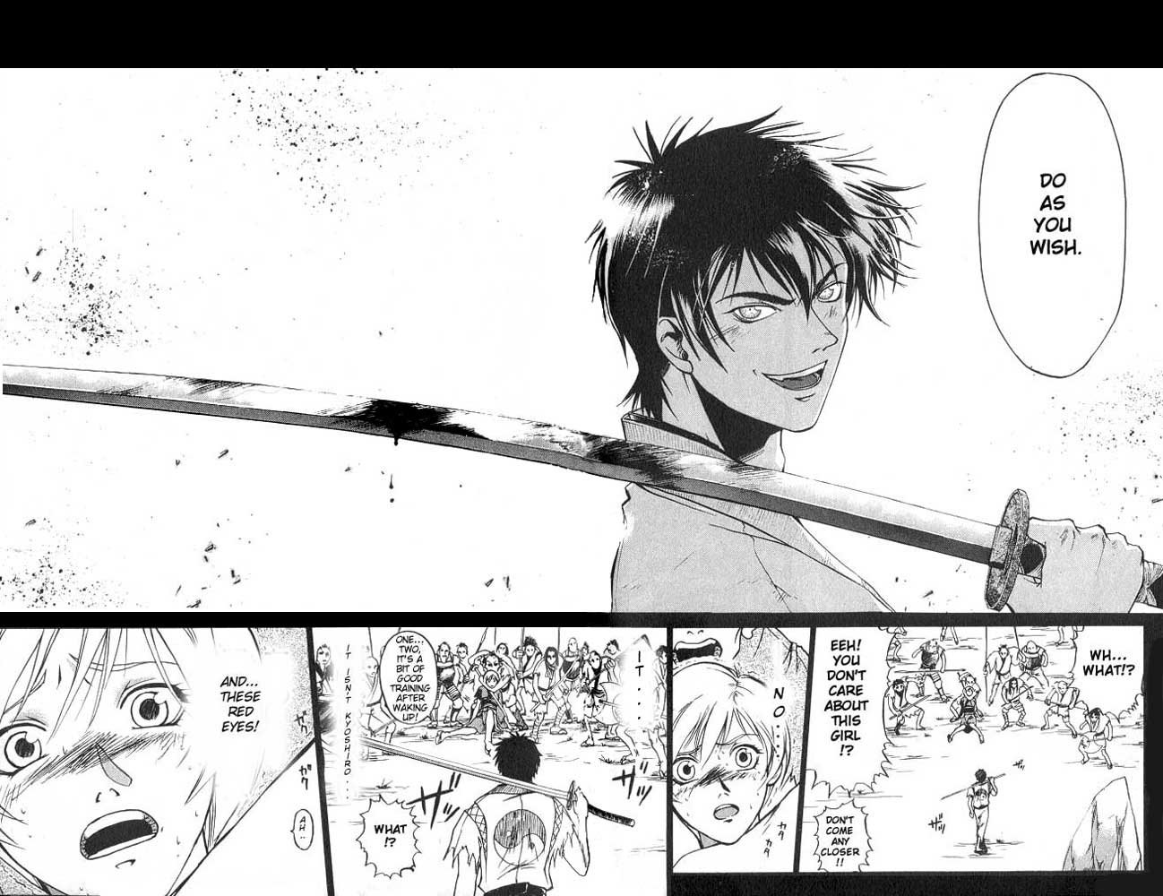 Samurai Deeper Kyo Chapter 1 page 70 - Chapter 1: Kyoshiro Mibu