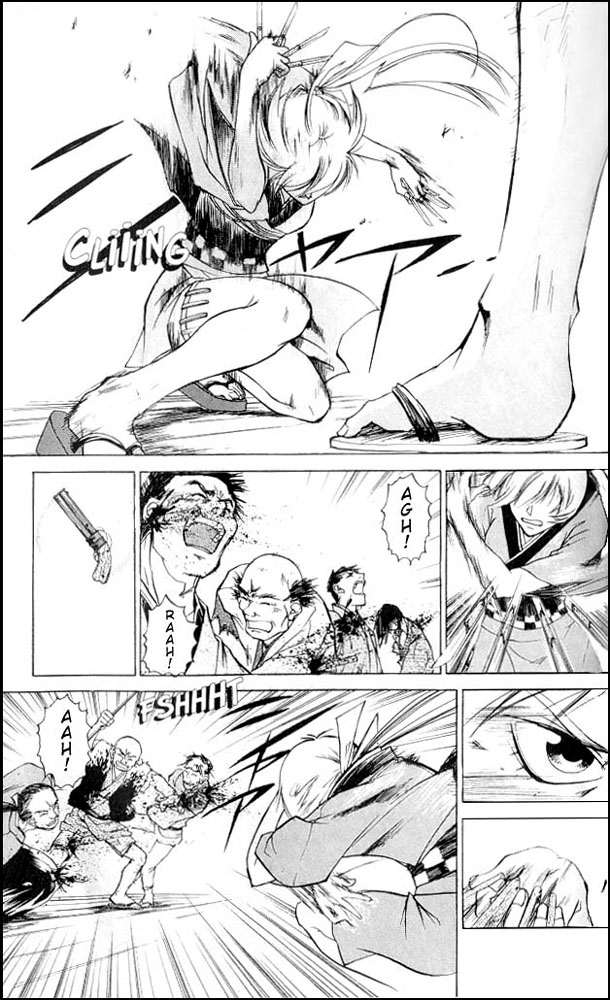 Samurai Deeper Kyo Chapter 10 page 5 - Chapter 10: Yuya, the Passionate Battle