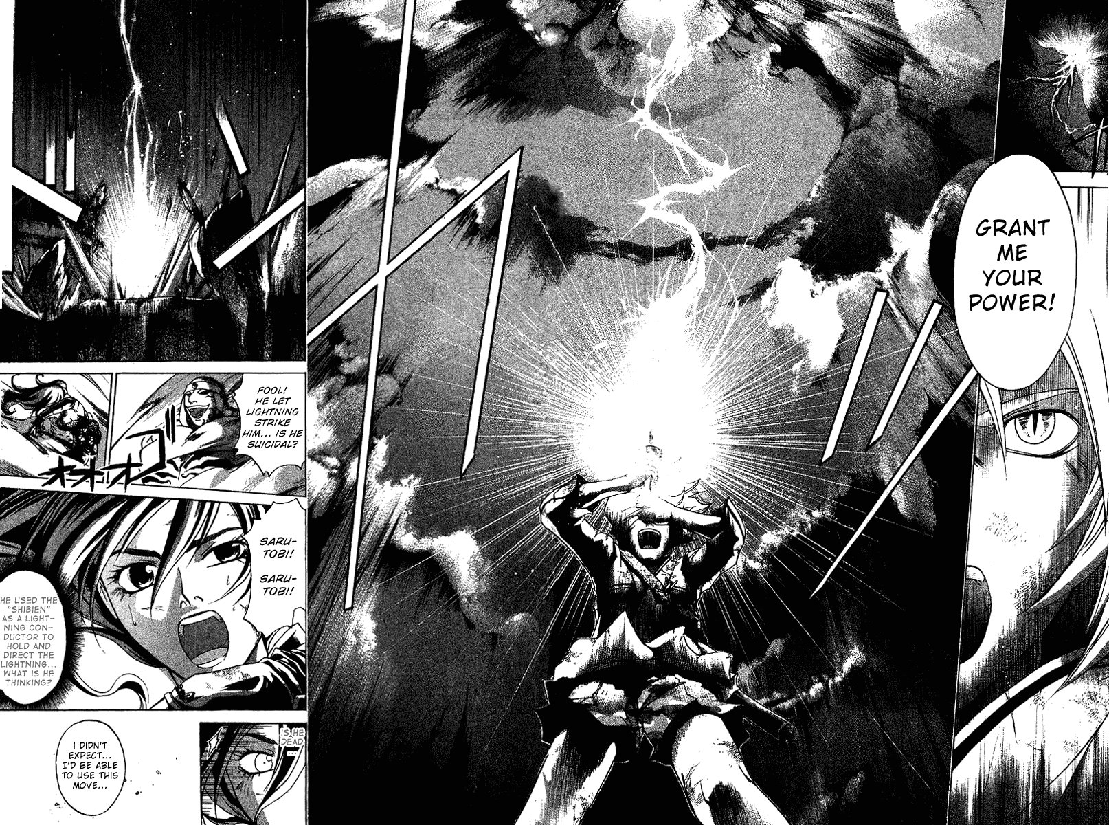 Samurai Deeper Kyo Chapter 100 page 14 - Chapter 100: Raikoken