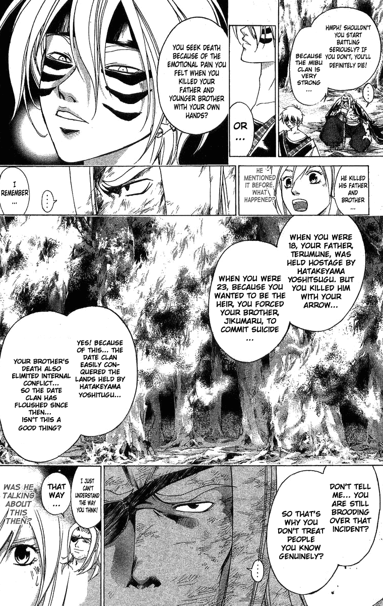 Samurai Deeper Kyo Chapter 105 page 14 - Chapter 105: Kaho Enbu