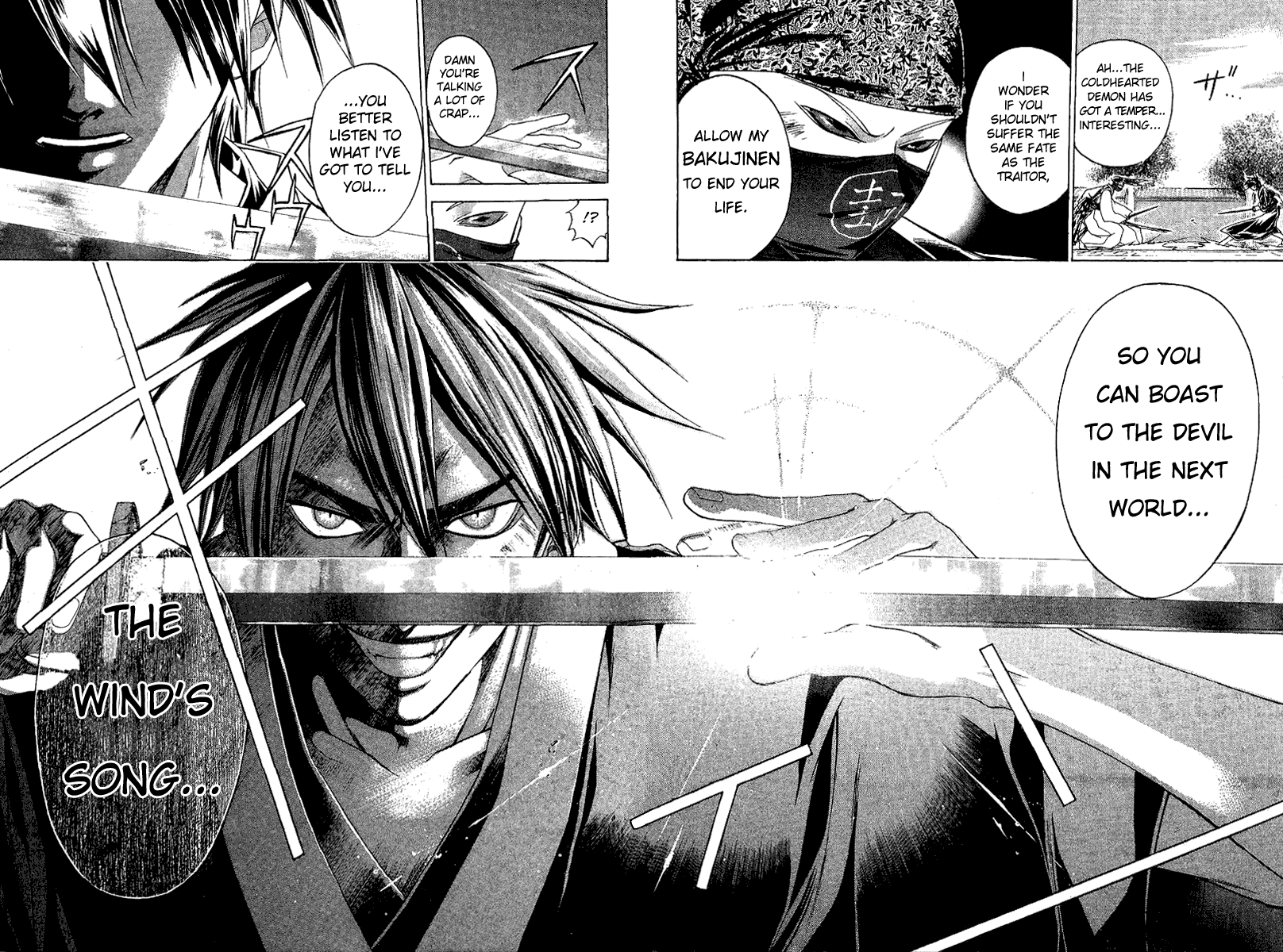 Samurai Deeper Kyo Chapter 115 page 22 - Chapter 115: The Village by the Castle