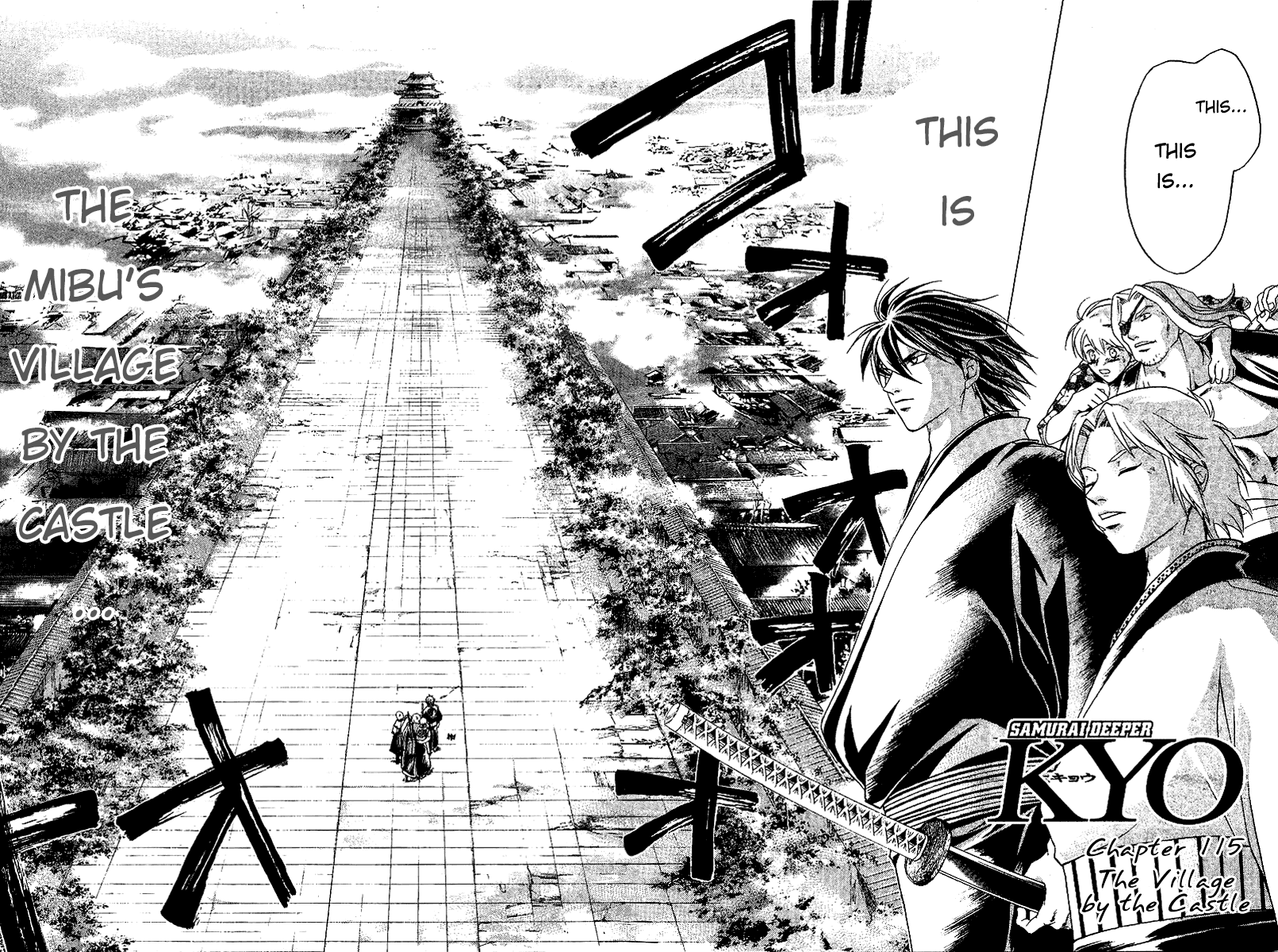 Samurai Deeper Kyo Chapter 115 page 7 - Chapter 115: The Village by the Castle