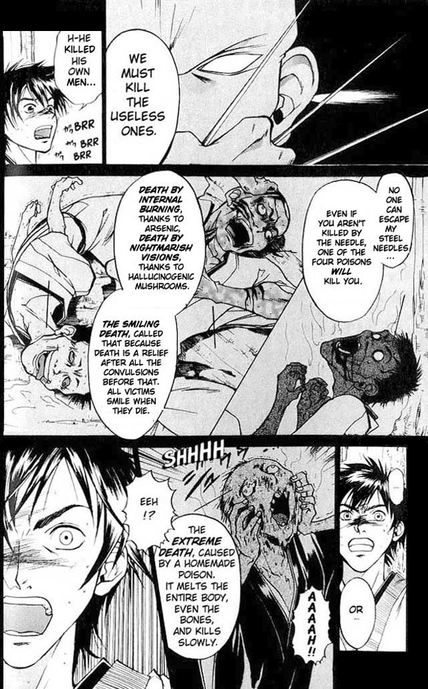 Samurai Deeper Kyo Chapter 12 page 17 - Chapter 12: The Scorpion's Poison