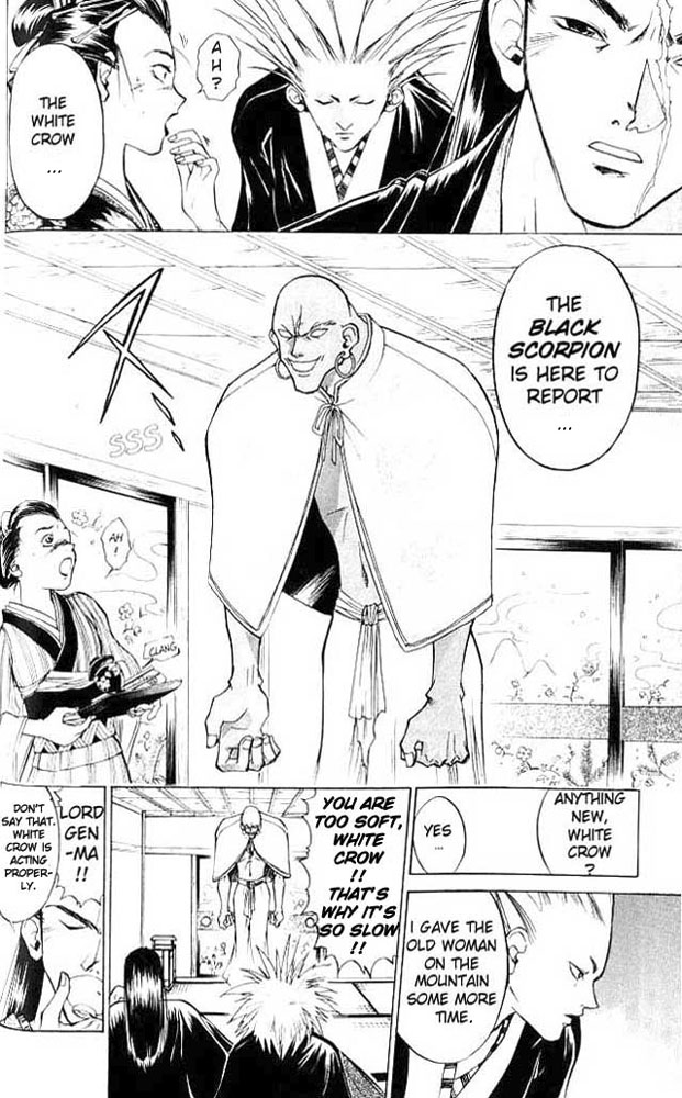 Samurai Deeper Kyo Chapter 12 page 6 - Chapter 12: The Scorpion's Poison
