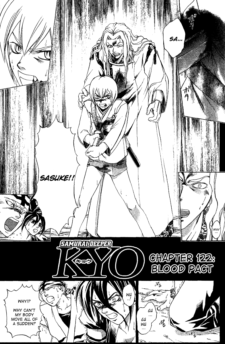 Samurai Deeper Kyo Chapter 122 page 1 - Chapter 122: Blood Pact