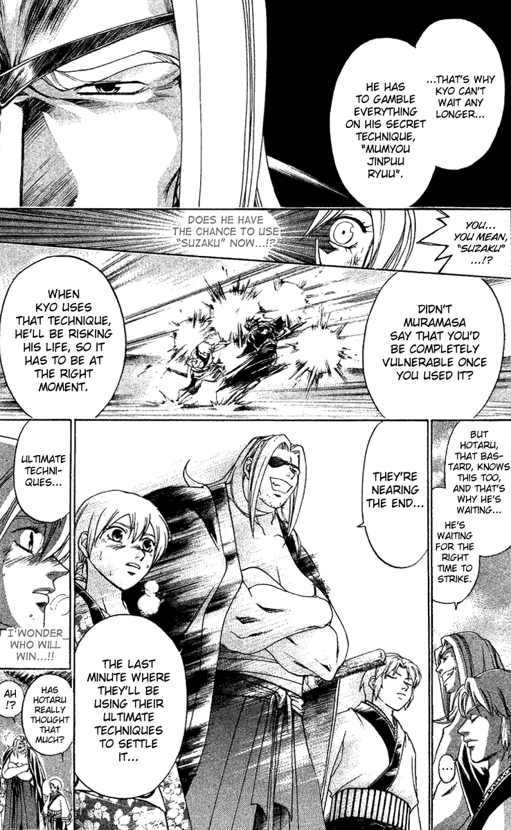 Samurai Deeper Kyo Chapter 126 page 10 - Chapter 126: Suzaku