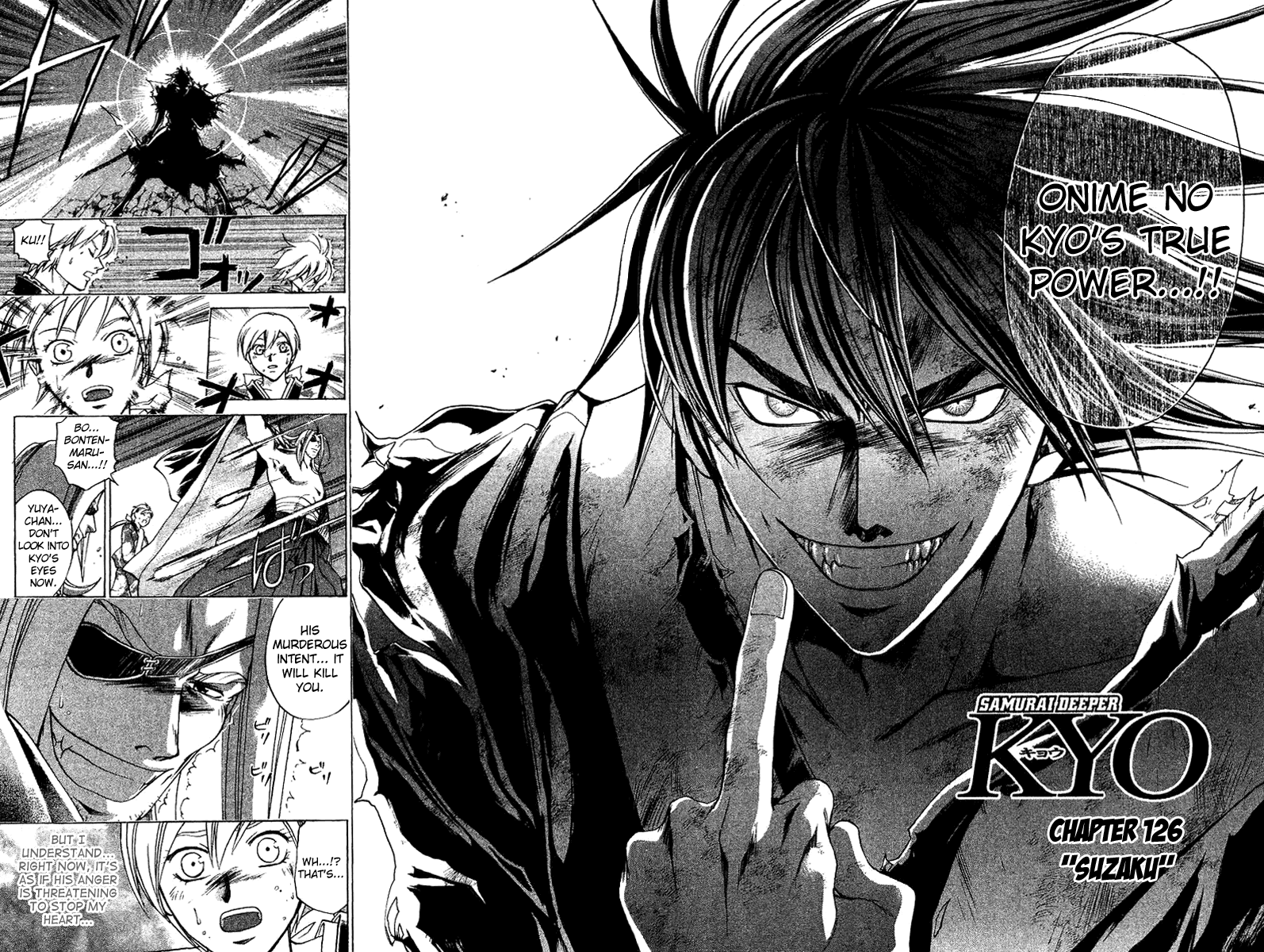 Samurai Deeper Kyo Chapter 126 page 2 - Chapter 126: Suzaku