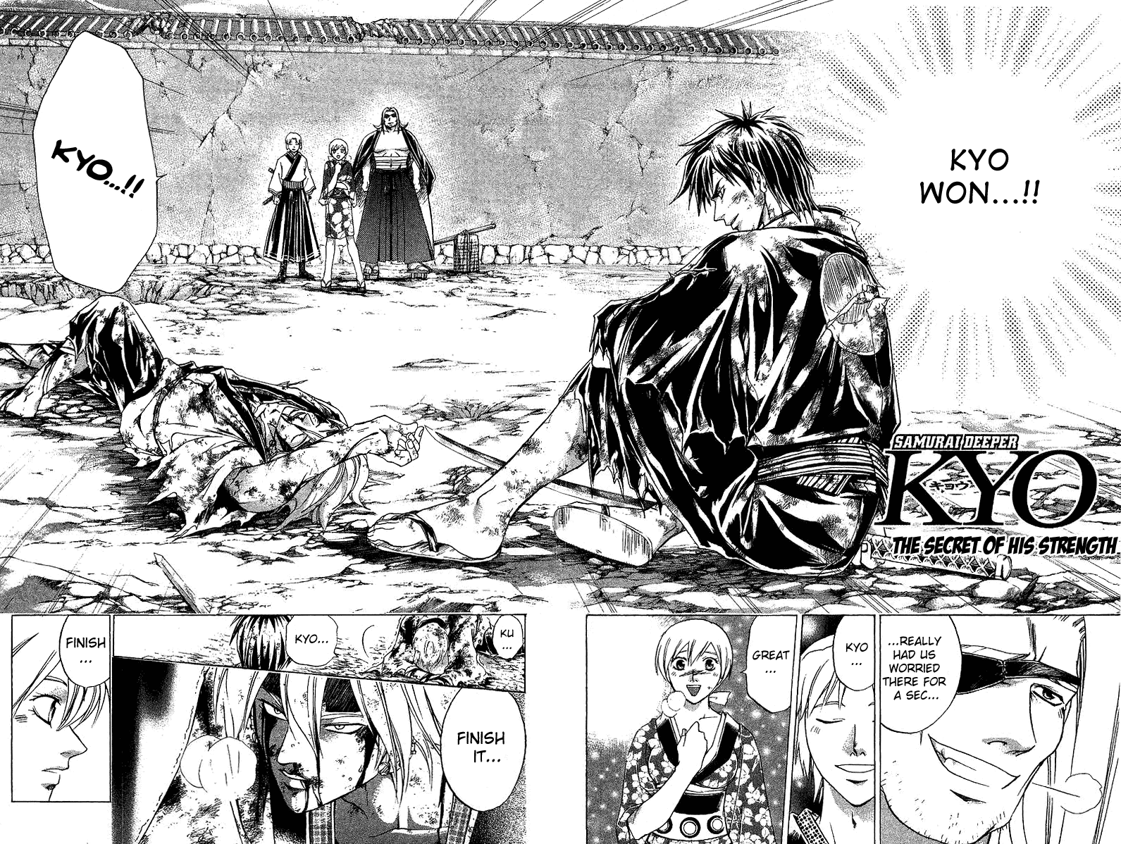 Samurai Deeper Kyo Chapter 129 page 2 - Chapter 129: The Secret of His Strength