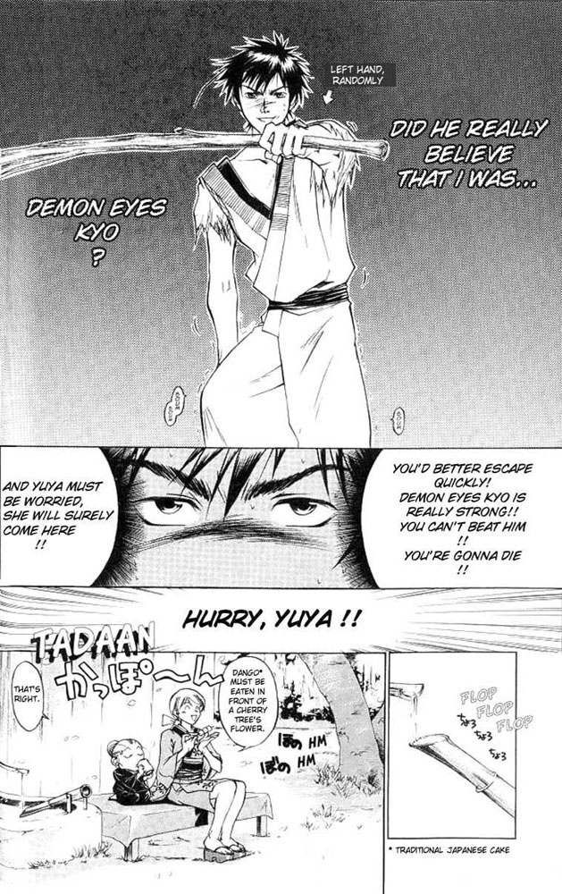 Samurai Deeper Kyo Chapter 13 page 9 - Chapter 13: Demon Eye's Appearance