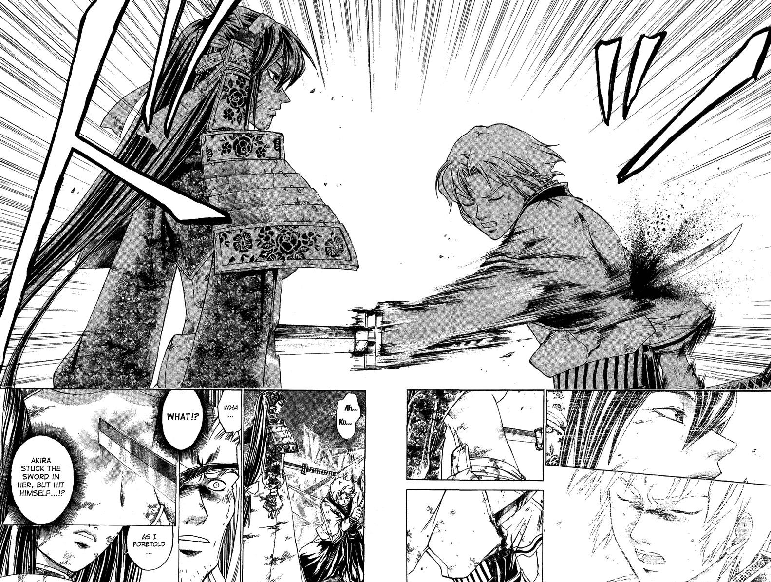 Samurai Deeper Kyo Chapter 134 page 15 - Chapter 134: Hyoukenseisou!