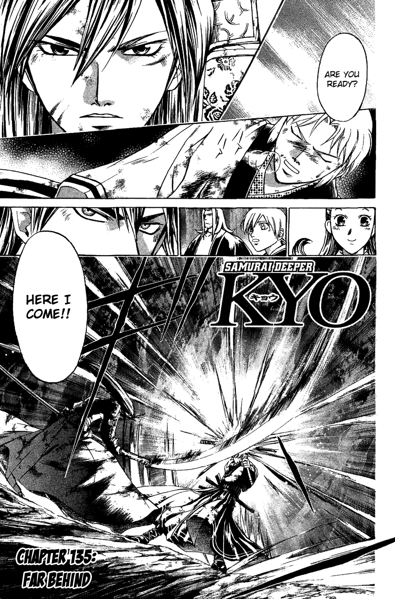 Samurai Deeper Kyo Chapter 135 page 1 - Chapter 135: Far Behind