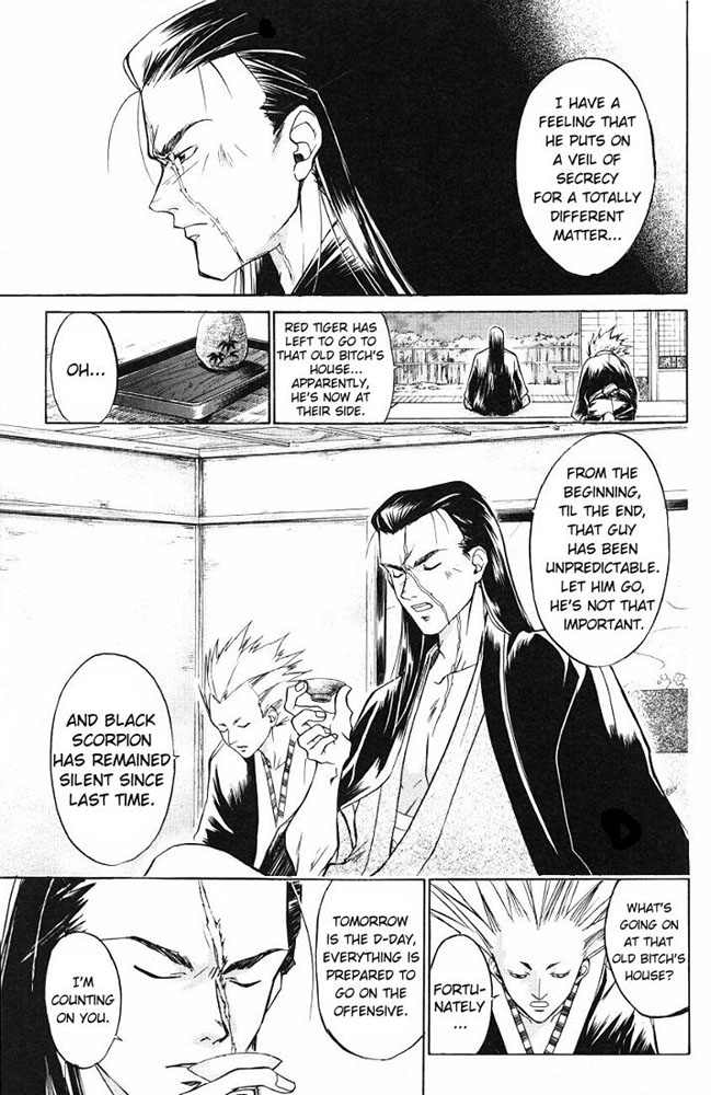 Samurai Deeper Kyo Chapter 15 page 15 - Chapter 15: Conspiracy
