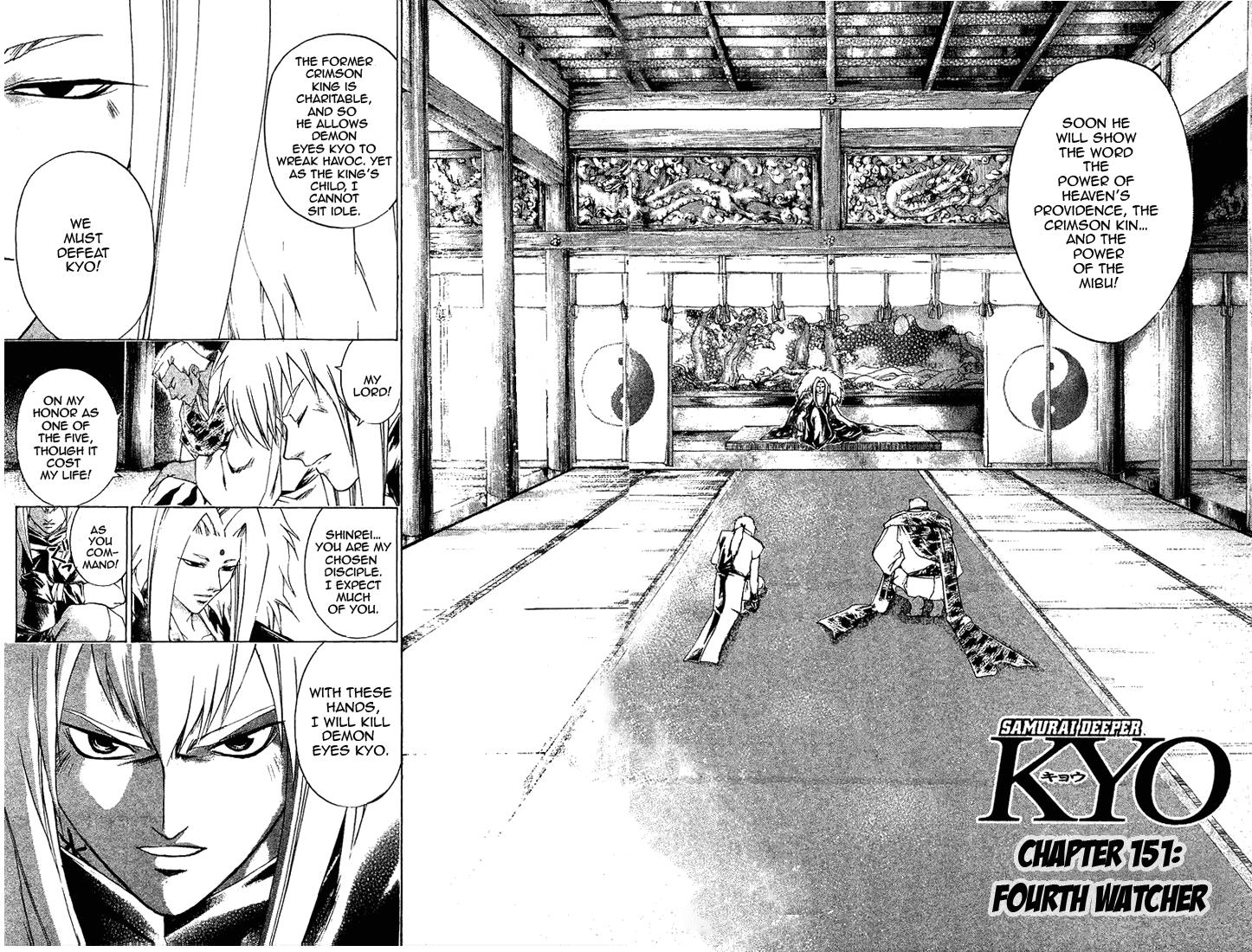 Samurai Deeper Kyo Chapter 151 page 2 - Chapter 151: Fourth Watcher