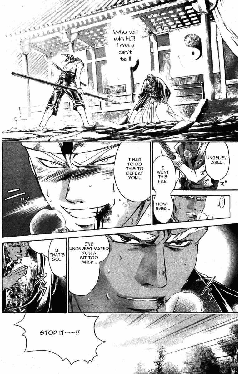 Samurai Deeper Kyo Chapter 156 page 11 - Chapter 156: Fifty by Fifty