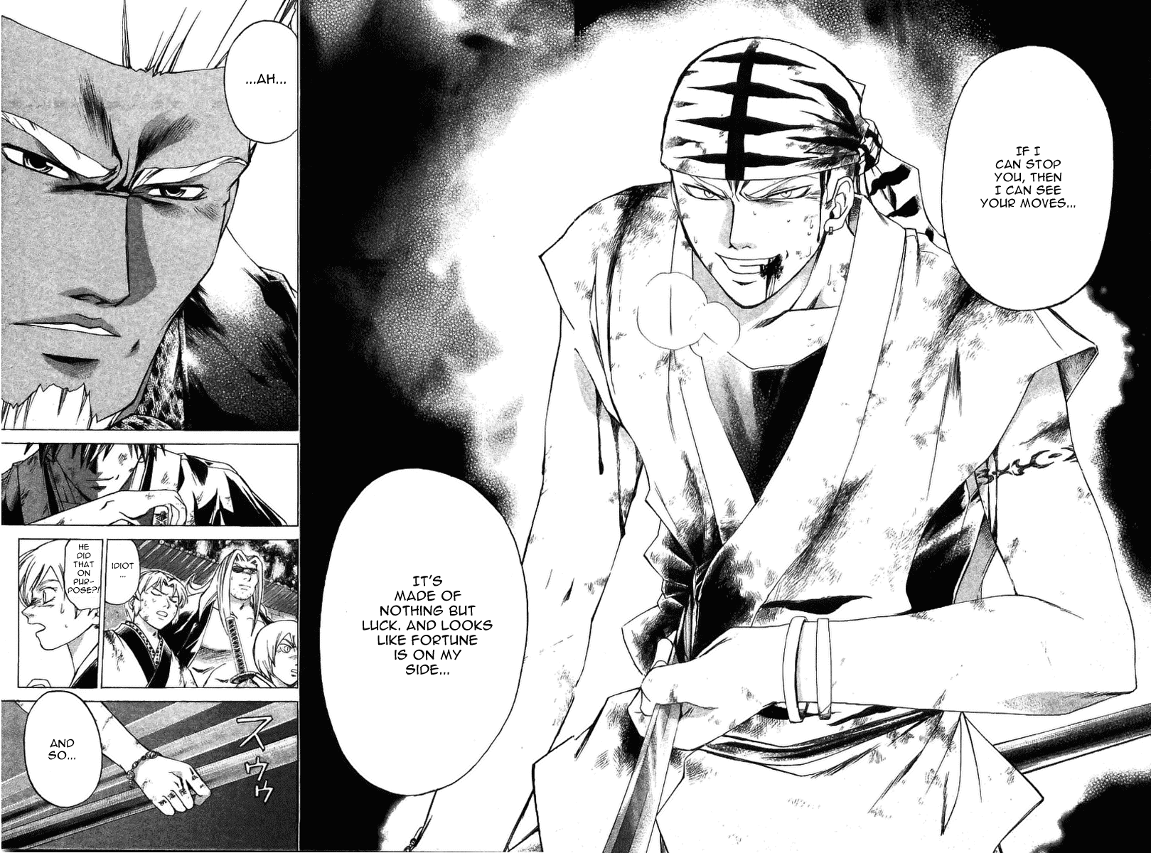Samurai Deeper Kyo Chapter 156 page 6 - Chapter 156: Fifty by Fifty