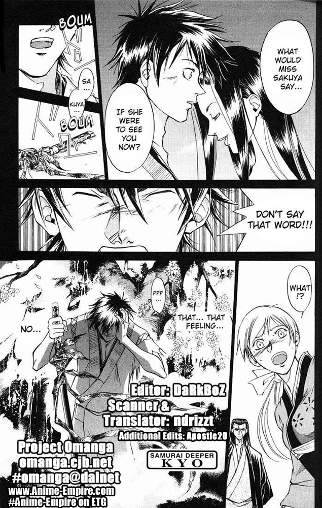 Samurai Deeper Kyo Chapter 17 page 1 - Chapter 17: White Crow's Attack