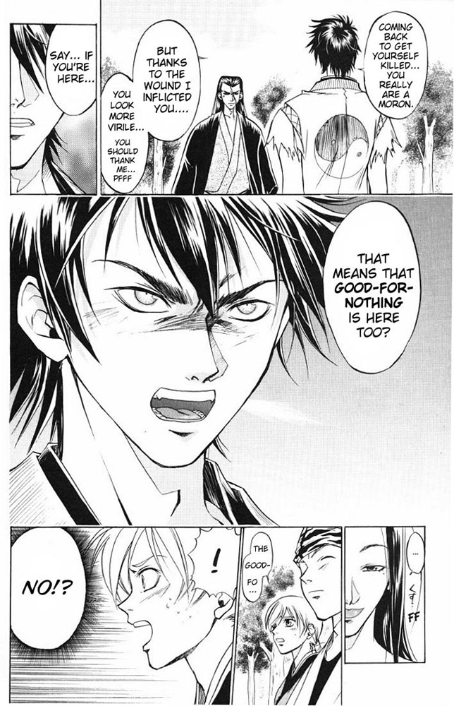 Samurai Deeper Kyo Chapter 17 page 6 - Chapter 17: White Crow's Attack