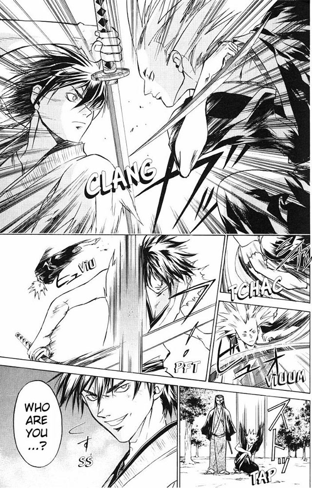 Samurai Deeper Kyo Chapter 17 page 9 - Chapter 17: White Crow's Attack