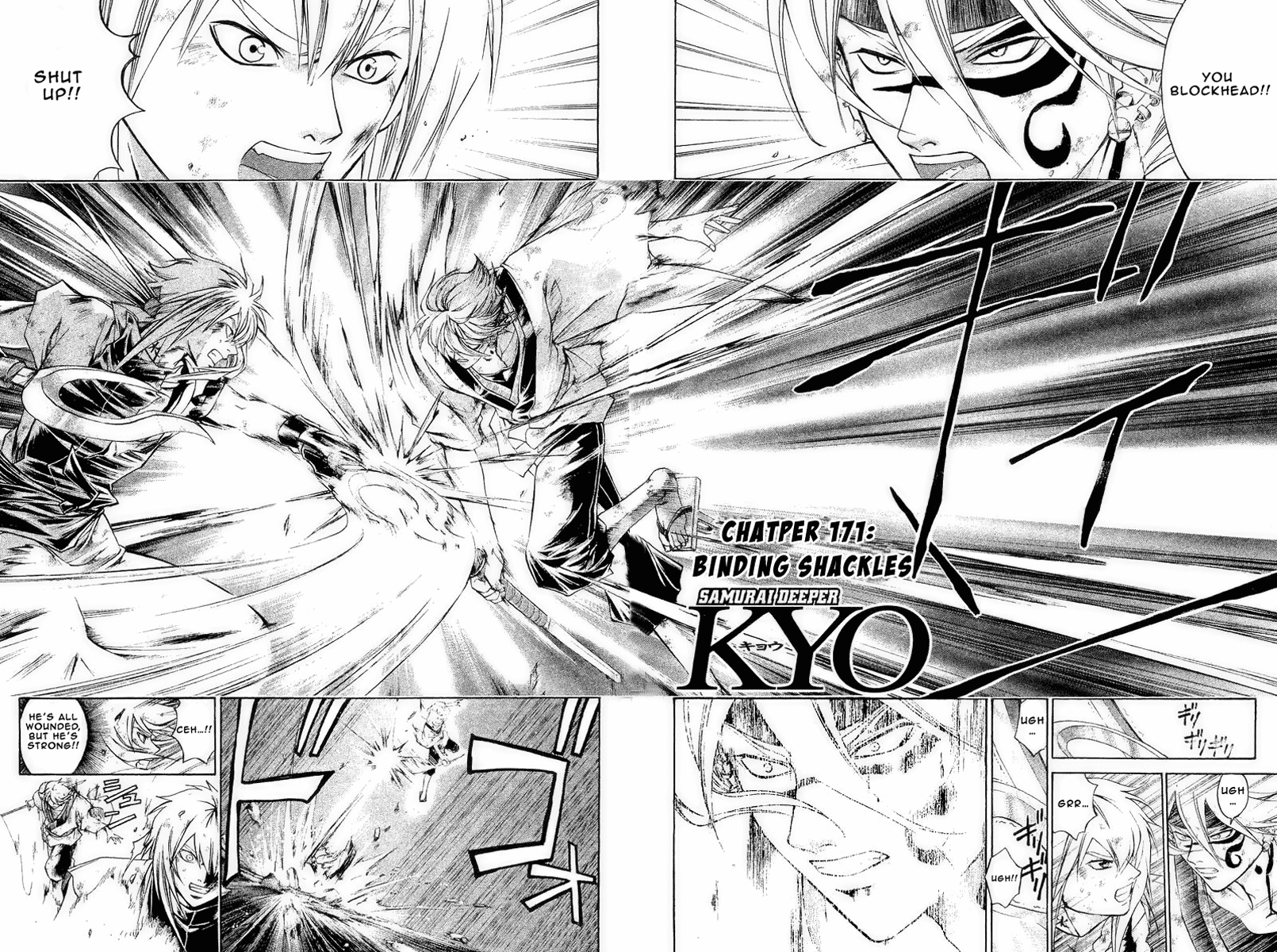 Samurai Deeper Kyo Chapter 170 page 2 - Chapter 170: Binding Shackles