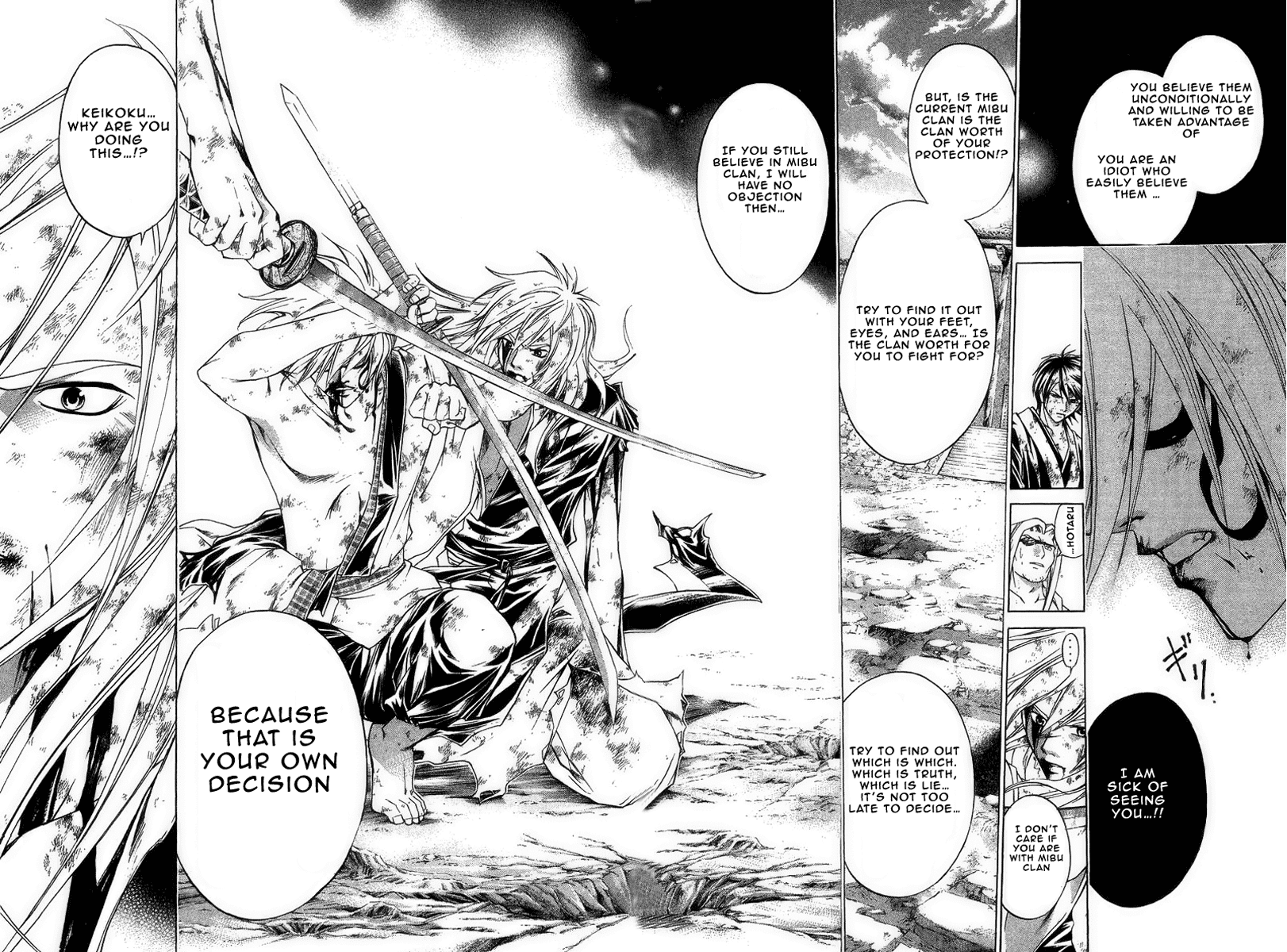 Samurai Deeper Kyo Chapter 174 page 15 - Chapter 174: Unbind Shackles