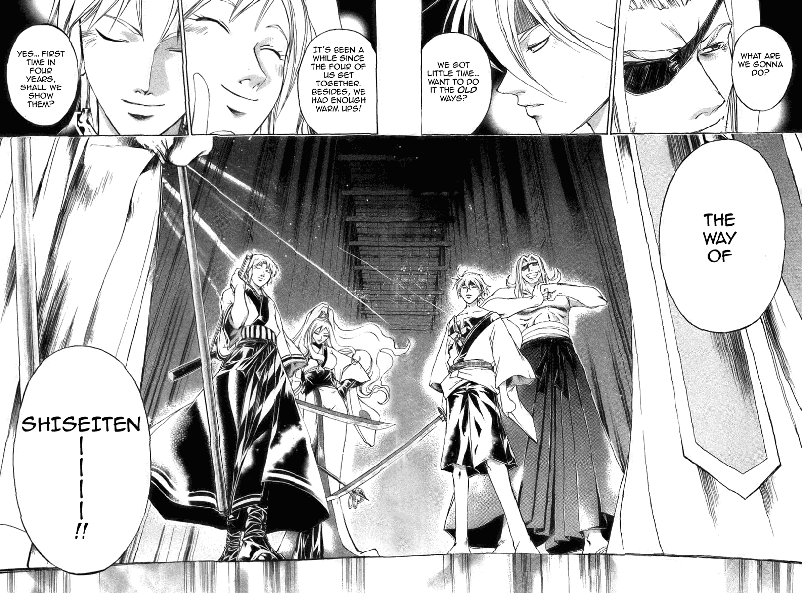 Samurai Deeper Kyo Chapter 179 page 21 - Chapter 179: Shisheiten in Action