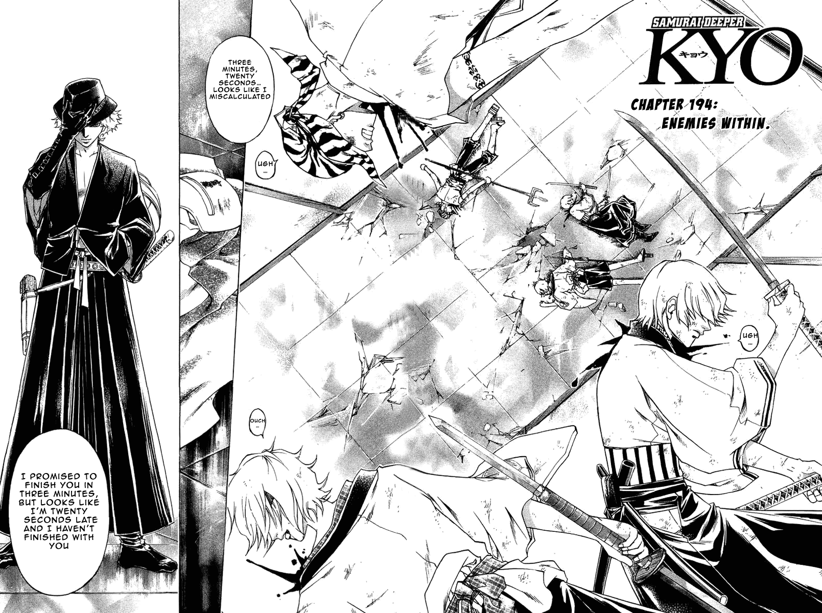 Samurai Deeper Kyo Chapter 194 page 5 - Chapter 194: Enemies Within