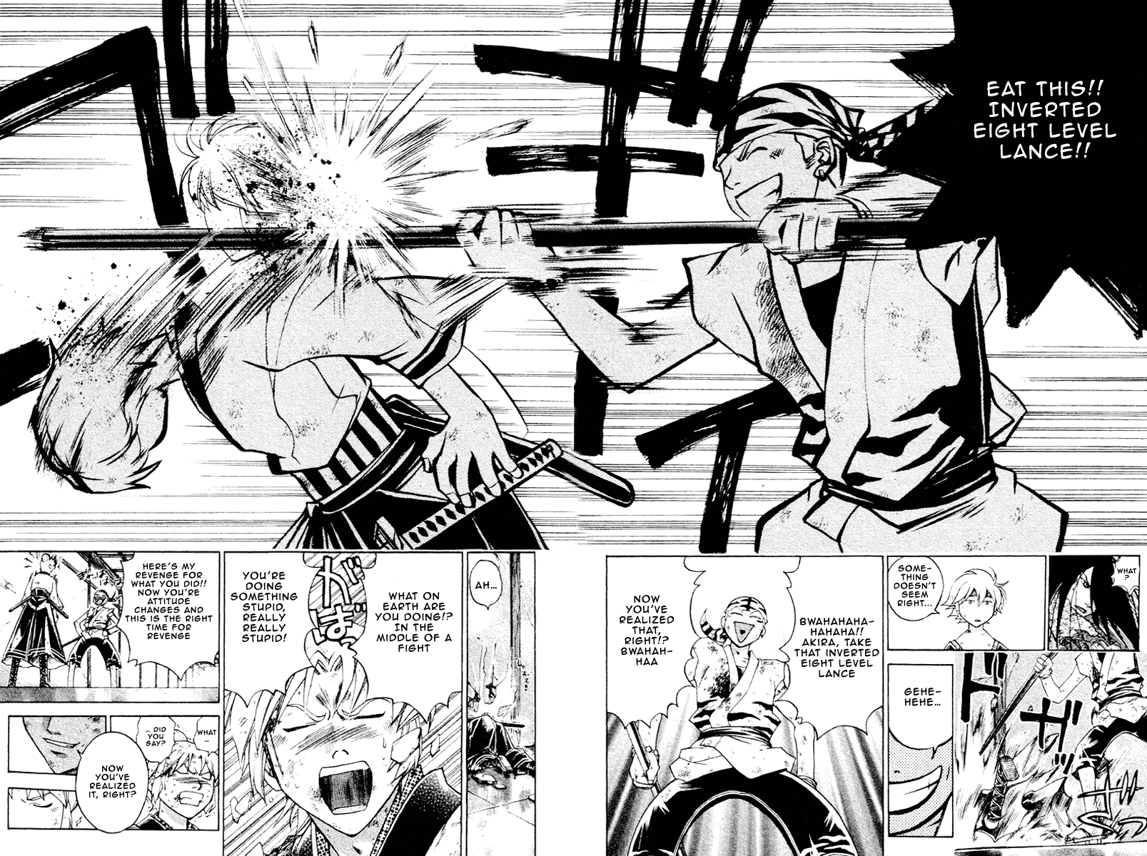 Samurai Deeper Kyo Chapter 195 page 15 - Chapter 195: Ultimate Secret Style of Inverted Eight Level Lance