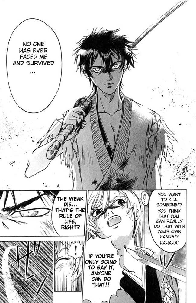Samurai Deeper Kyo Chapter 2 page 27 - Chapter 2: Demon Eyes Kyo