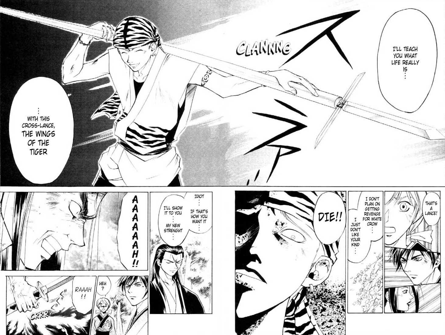 Samurai Deeper Kyo Chapter 20 page 14 - Chapter 20: The Wings of the Tiger