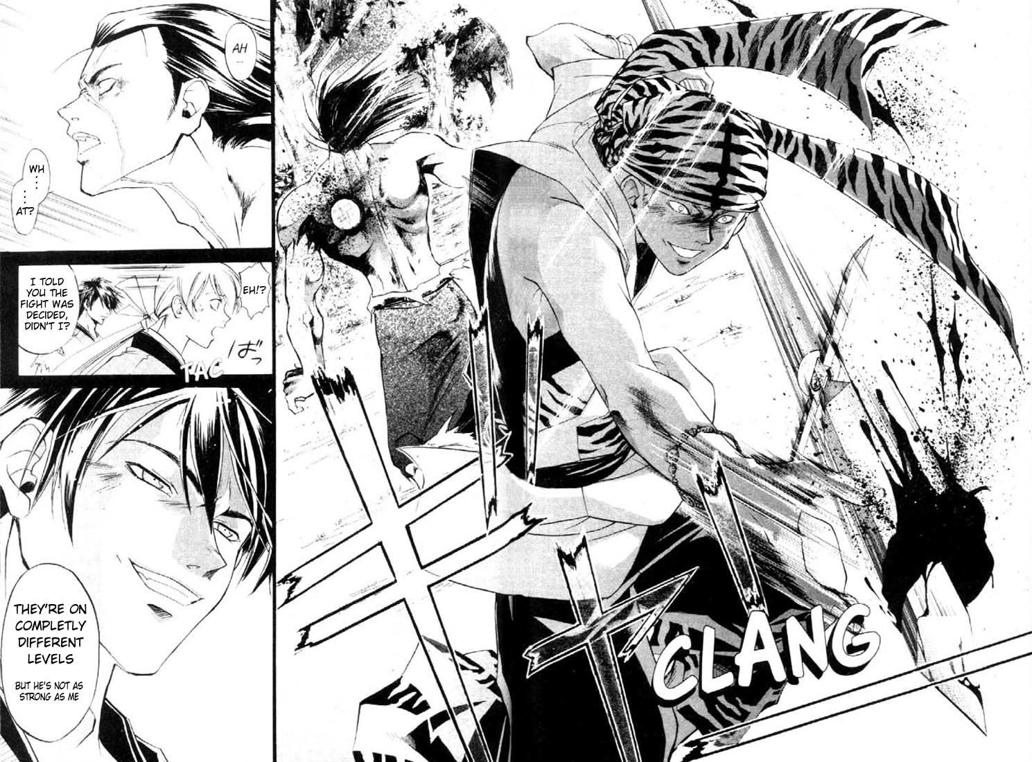 Samurai Deeper Kyo Chapter 20 page 17 - Chapter 20: The Wings of the Tiger