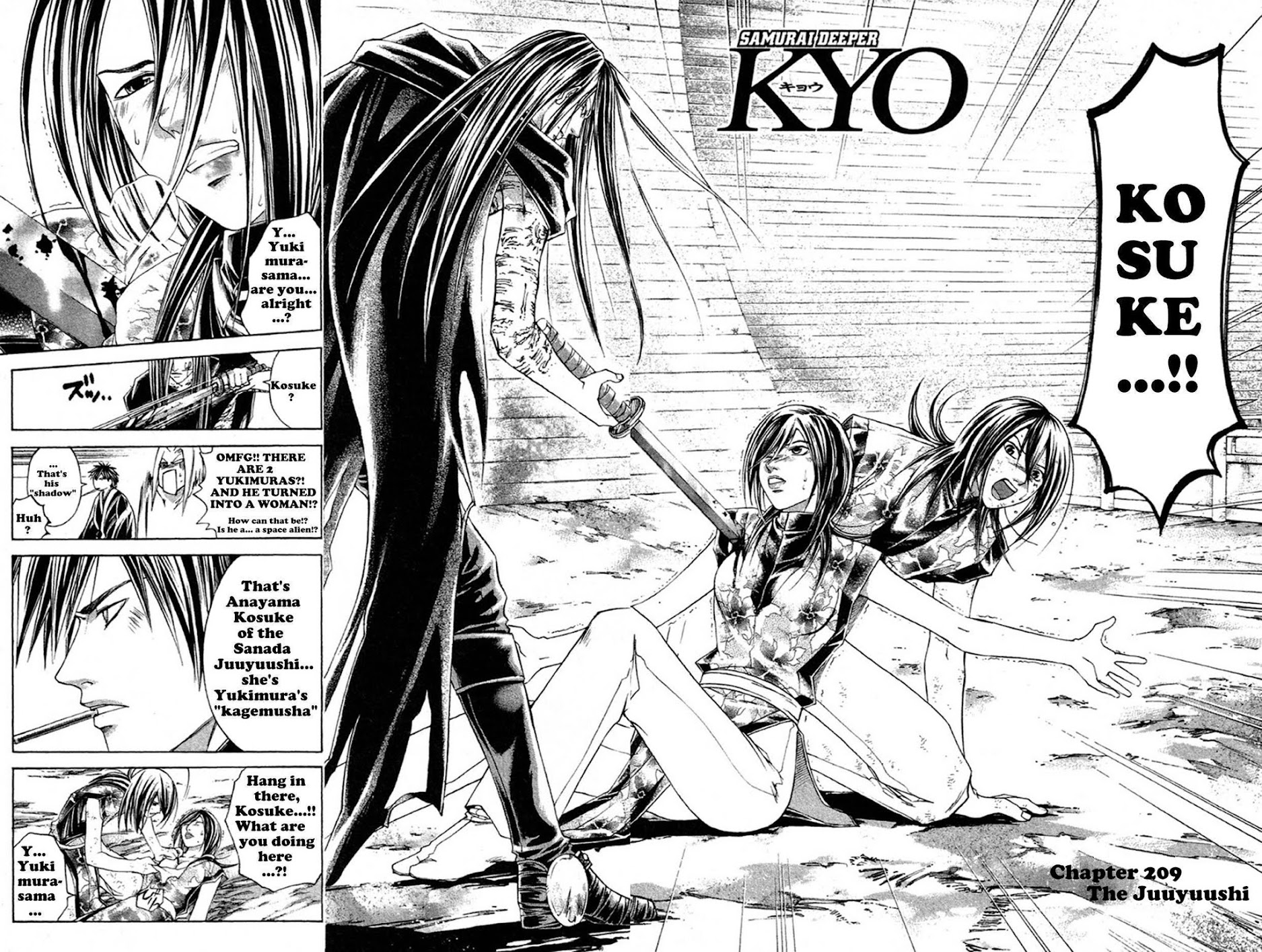 Samurai Deeper Kyo Chapter 209 page 2 - Chapter 209