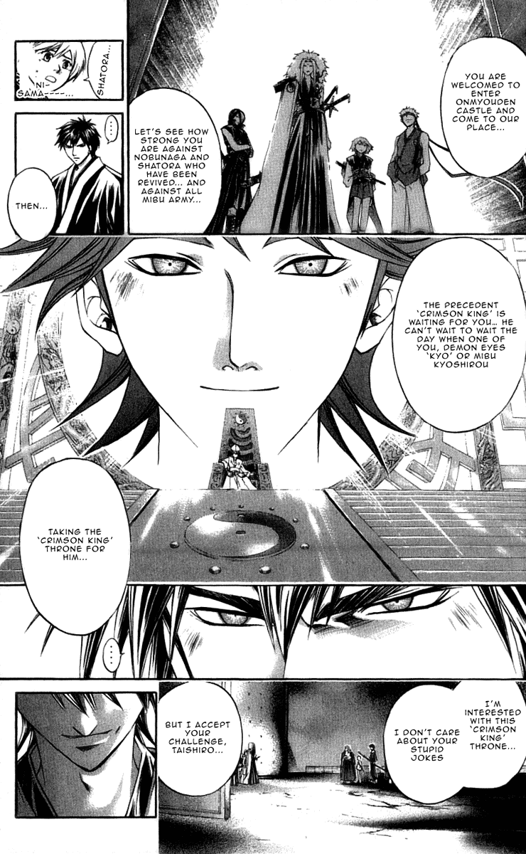 Samurai Deeper Kyo Chapter 216 page 11 - Chapter 216: Nr.13