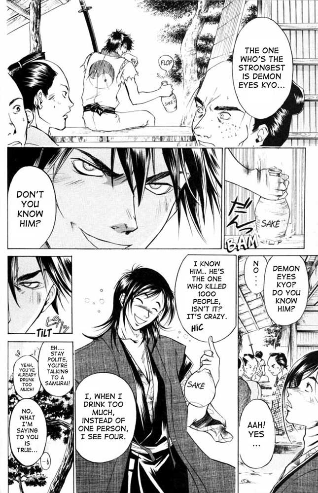 Samurai Deeper Kyo Chapter 22 page 6 - Chapter 22: Genjiro