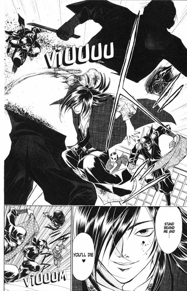 Samurai Deeper Kyo Chapter 23 page 14 - Chapter 23: The Arrival in Edo
