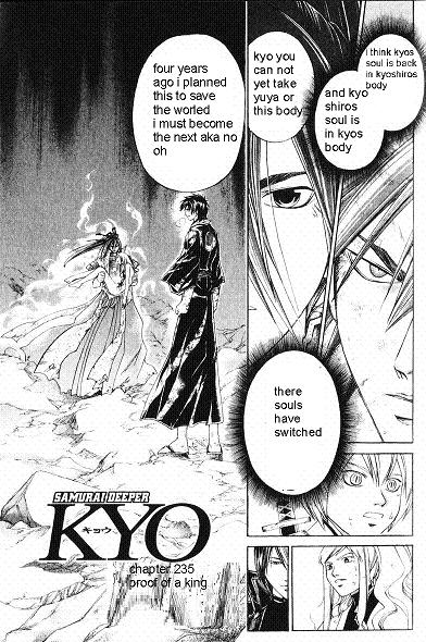 Samurai Deeper Kyo Chapter 235 page 10 - Chapter 235: The Proof Of a King