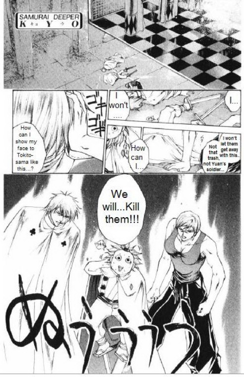 Samurai Deeper Kyo Chapter 238 page 1 - Chapter 238: We Will... Kill Them