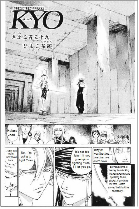 Samurai Deeper Kyo Chapter 239 page 2 - Chapter 239: How Are You Planning To Fight Him?