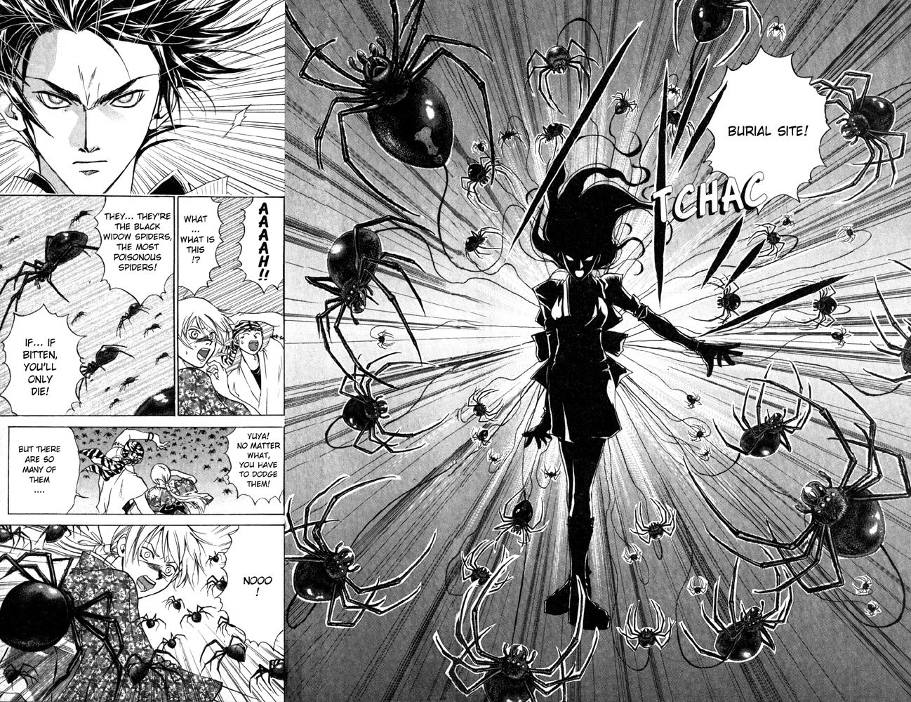 Samurai Deeper Kyo Chapter 24 page 15 - Chapter 24: The Spider-Woman