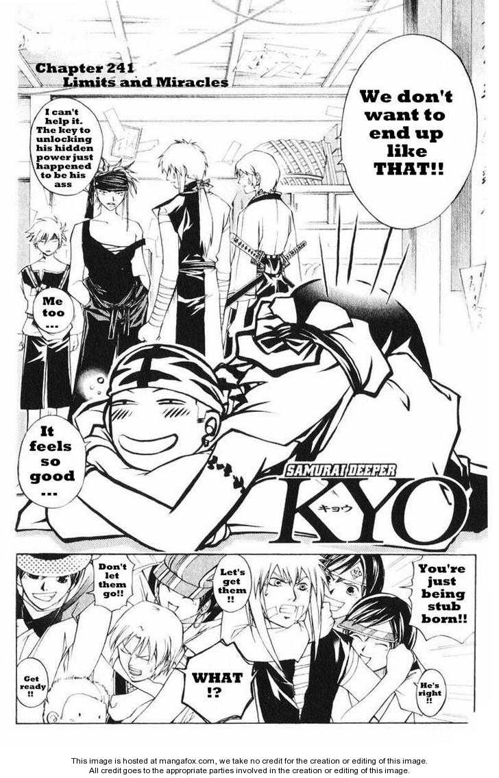 Samurai Deeper Kyo Chapter 241 page 2 - Chapter 241: Limits And Miracles